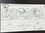 Hanna-Barbera - Page de storyboard de production, signée par, Nieuw in verpakking