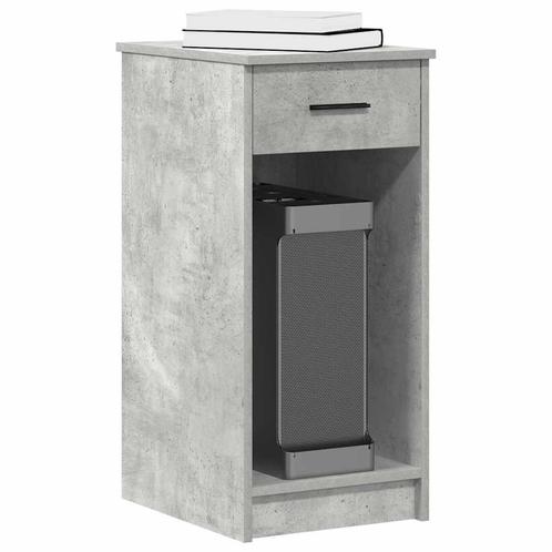 vidaXL Computertorenstandaard met lade 35x45x77 cm, Huis en Inrichting, Bureaus, Nieuw, Verzenden