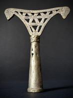 Uniek Koptisch handvat van een processiestaf - Legering,, Antiek en Kunst