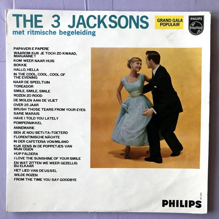 3 Jacksons – The 3 Jacksons Met Ritmische Begeleiding (1-10, CD & DVD, Vinyles | Musique du monde, Enlèvement ou Envoi