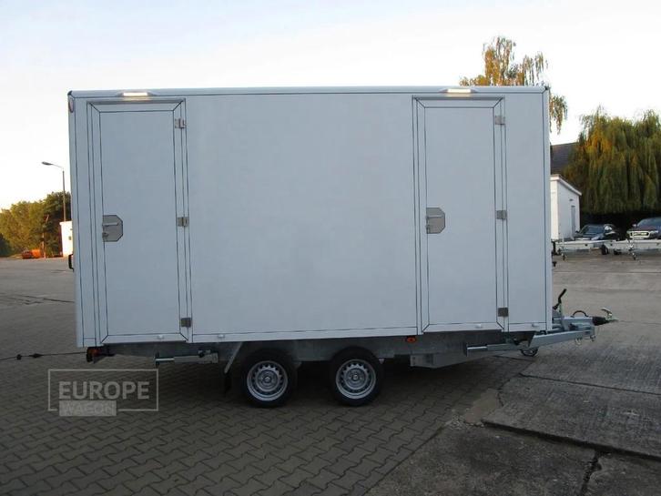 GLOBAL Vacuum toiletwagen met interne tanks GLOBAL KWALITEIT, Autos : Divers, Remorques, Enlèvement