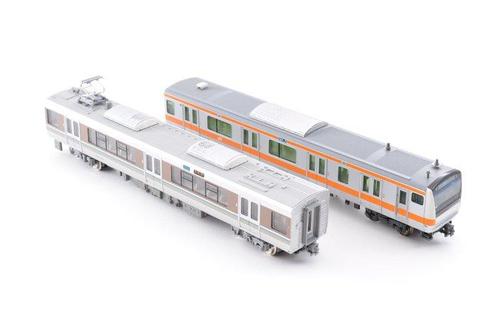 Kato N - MOHA222 KUHAE232 - Treinstel (2) - MoHa 222-3000 &, Hobby en Vrije tijd, Modeltreinen | N-Spoor