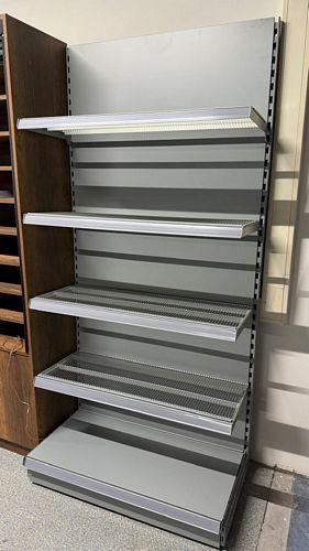 Tego Winkelstelling, Wandstelling, Draadstelling, 100cm,, Zakelijke goederen, Kantoor en Winkelinrichting | Magazijn, Stelling en Opslag