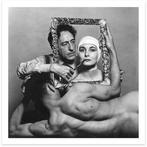 Philippe Halsman (1906-1979) - Jean Cocteau with actress