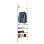 2dekans | SoBuy KLS15-WN Telescopisch Kledingrek -, Ophalen of Verzenden, Nieuw in verpakking