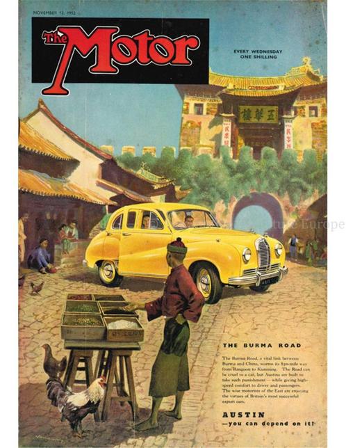 1952 THE MOTOR MAGAZINE 2648 ENGELS, Livres, Autos | Brochures & Magazines, Enlèvement ou Envoi