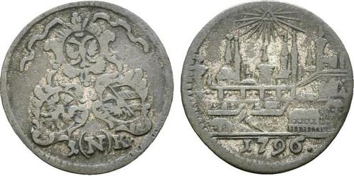 1 Kreuzer Stadtansicht 1796 Nuernberg Stadt:, Postzegels en Munten, Munten | Europa | Niet-Euromunten, België, Verzenden