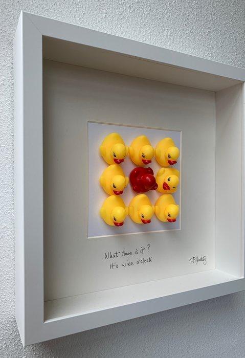 T P Hardisty - What time is it ? Its wine oclock, Antiek en Kunst, Kunst | Schilderijen | Modern