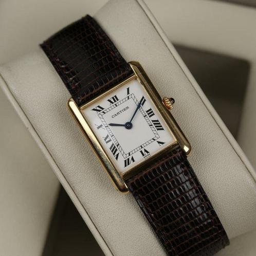 Cartier - Tank Louis - M 2000 - Homme - 1990-1999, Handtassen en Accessoires, Horloges | Heren