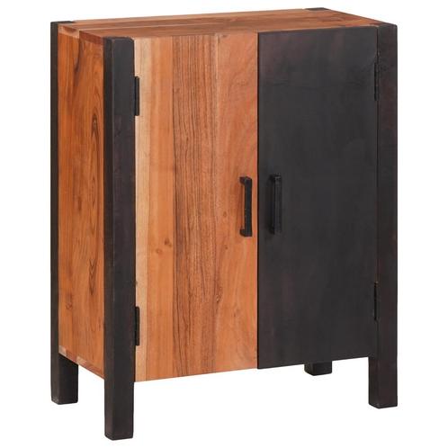 vidaXL Buffets & Sideboards Bruin 55 x 30 x 75 cm Massief, Huis en Inrichting, Kasten | Dressoirs, Nieuw, Verzenden