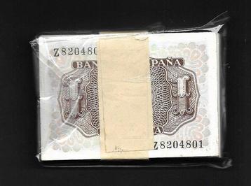 Spanje. - 100 x 1 pesetas 1953 - Pick 144a