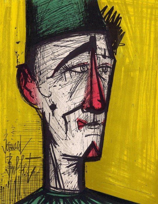 Bernard Buffet (1928-1999) - Le clown jaune, Antiek en Kunst, Antiek | Overige Antiek