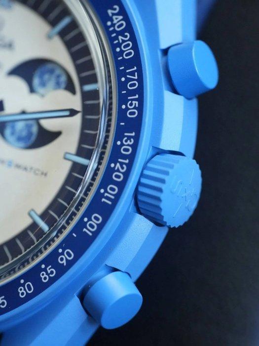 Omega x Swatch - MoonSwatch. Mission to the Super Blue, Bijoux, Sacs & Beauté, Montres | Hommes