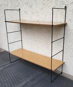 Étagère murale - Métal, Bois - Stringregal, Antiek en Kunst