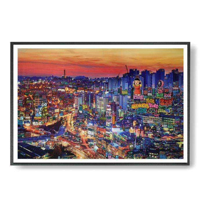 Maxime Blachere - Vic Seoul Squid Game, Antiek en Kunst, Kunst | Schilderijen | Modern