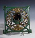 Standaard - Gietijzeren standaard met cherubijnen, sterren, Antiek en Kunst