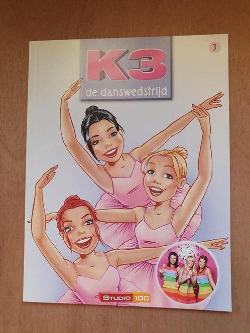 K3 de danswedstrijd, Studio 100, Deel 3, Paperback, Boeken, Schoolboeken, Zo goed als nieuw, Verzenden