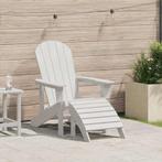 vidaXL Adirondack-stoel Wit 82 x 74 x 92 cm HDPE, Tuin en Terras, Verzenden, Nieuw