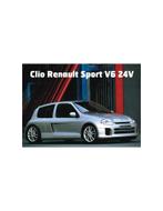 1999 RENAULT CLIO V6 LEAFLET NEDERLANDS, Nieuw
