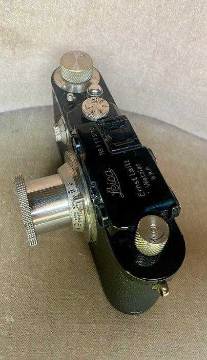 Leica III [1934] + Leitz Elmar 1:3,5. 50 mm Analoge camera, Verzamelen, Foto-apparatuur en Filmapparatuur