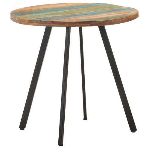 vidaXL Table de salle à manger 80 cm Bois de, Maison & Meubles, Tables | Tables à manger, Neuf, Envoi