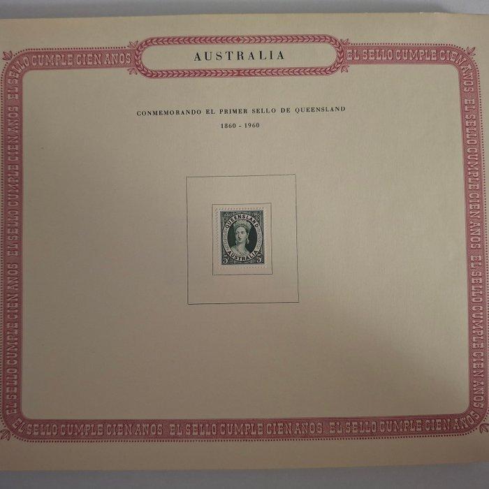 Wereld 1950/1950 - Postzegelverzameling en SPD ter, Postzegels en Munten, Postzegels | Amerika