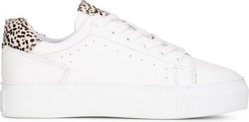 Dames Sneakers - Wit met combinatie - Maat 39 PS Poelman..., Kleding | Dames, Schoenen, Nieuw, Verzenden