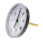 0 tot +60°C Plastic Bimetalen Thermometer 100mm Behuizing, Doe-het-zelf en Bouw, Verzenden, Nieuw