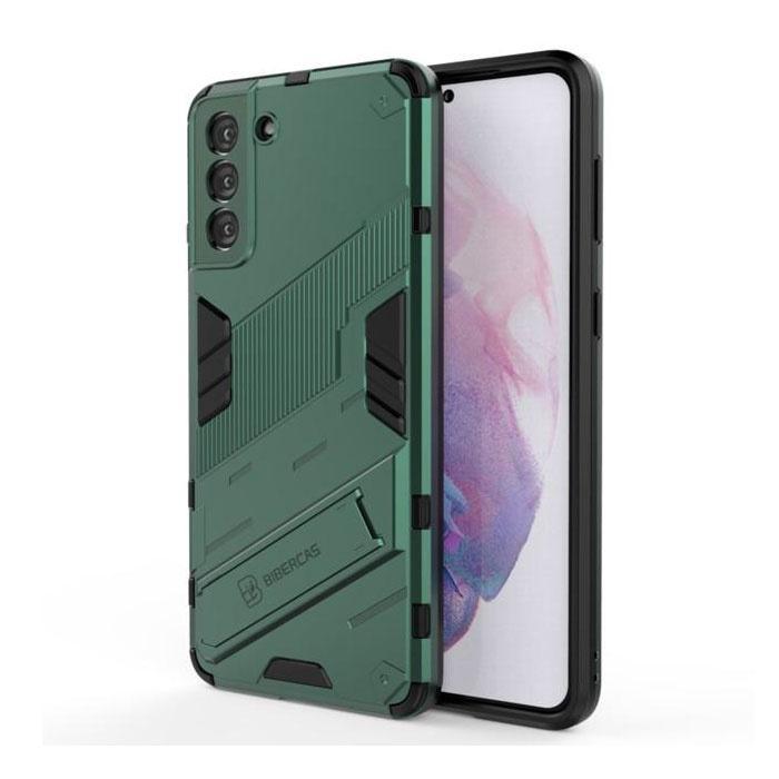 Xiaomi Redmi Note 9 Pro Hoesje met Kickstand - Shockproof, Télécoms, Téléphonie mobile | Housses, Coques & Façades | Marques Autre