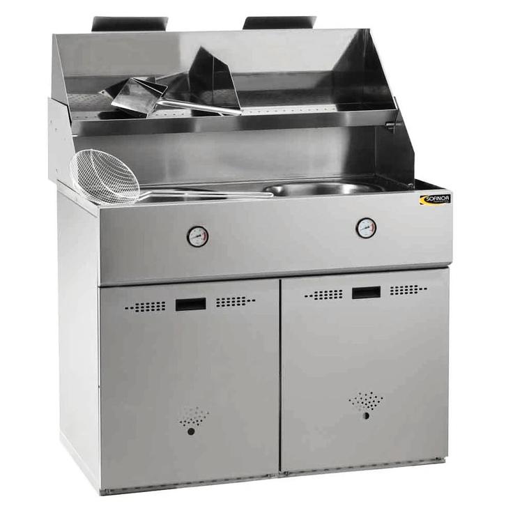 Friteuse | DÉFI | Propaangas | 18+18L | 26kW | Piëzo, Articles professionnels, Horeca | Équipement de cuisine, Envoi
