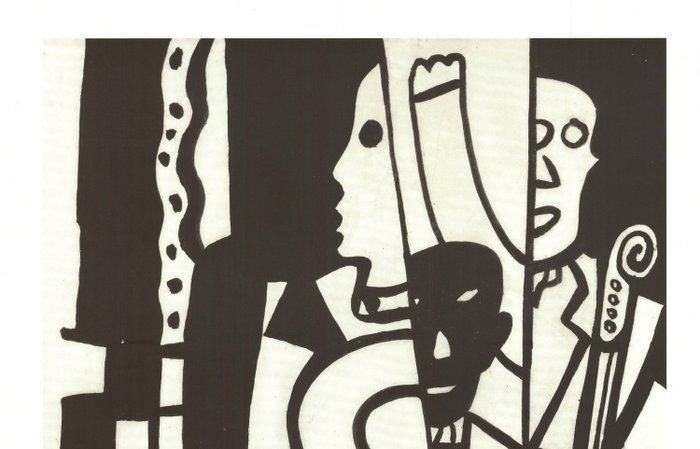 Fernand Léger (1881-1955), daprès - Jazz, Antiek en Kunst, Antiek | Overige Antiek