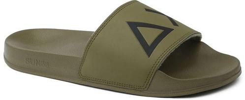 Sun68 Slippers Logo Army maat 45 Heren, Kleding | Dames, Schoenen, Nieuw, Verzenden