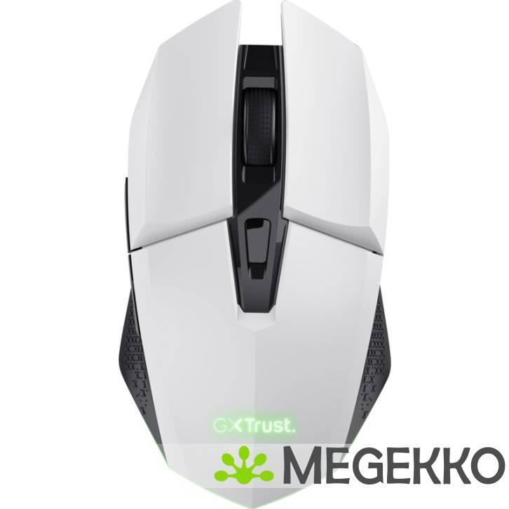 Trust GXT 110W Felox Draadloze Witte Gaming Muis, Computers en Software, Overige Computers en Software, Nieuw, Verzenden