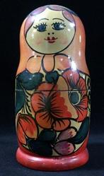 Japanese Vintage Wooden Matryoshka Doll Statue - Pop -