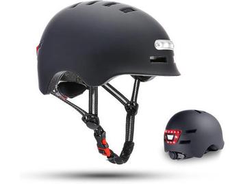 Veiling - Fiets helm met LED verlichting beschikbaar voor biedingen