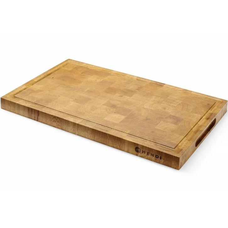 Snij-/Serveerplank | Eikenhout | 325x265x30(h)mm HENDI, Zakelijke goederen, Horeca | Keukenapparatuur, Nieuw in verpakking, Verzenden