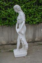 sculptuur, Lestate - 102 cm - Wit beeldhouwwerkmarmer