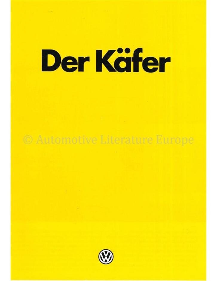 1984 VOLKSWAGEN KEVER BROCHURE DUITS, Boeken, Auto's | Folders en Tijdschriften