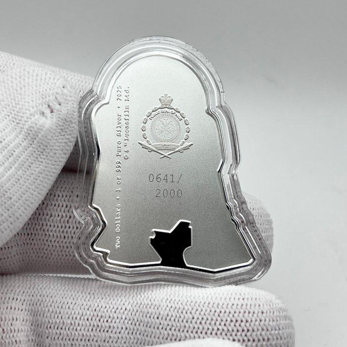 Niue. 2 Dollars 2025 – Star Wars – Droids – R2-D2 – 1 oz, Postzegels en Munten, Munten | Europa | Niet-Euromunten