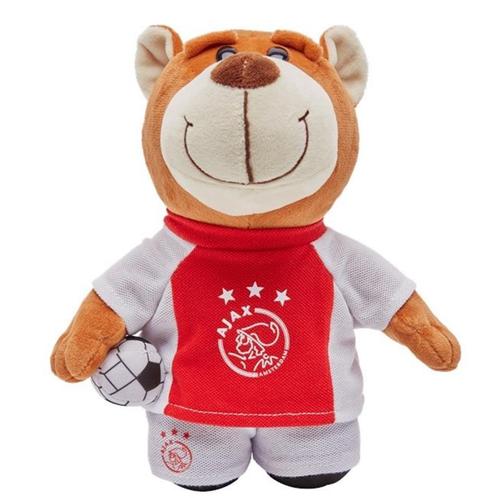 Kingdo AJAX Knuffel Beer met Bal 25 cm, Sports & Fitness, Football, Envoi