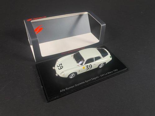 Spark - 1:43 - Alfa Romeo Giulietta Sport Zagato - 24h du, Hobby en Vrije tijd, Modelauto's | 1:5 tot 1:12