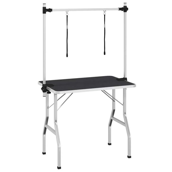 vidaXL Trimtafel voor huisdieren met 2 aanlijnopties, Animaux & Accessoires, Autres accessoires pour animaux, Envoi