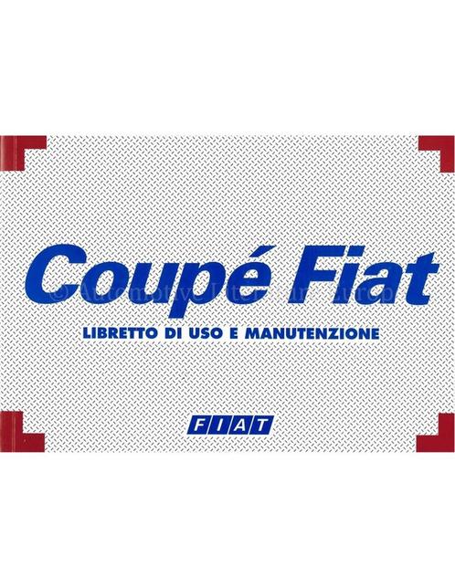 1999 FIAT COUPE INSTRUCTIEBOEKJE ITALIAANS, Auto diversen, Handleidingen en Instructieboekjes