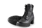 Mustang Veterboots in maat 38 Zwart | 5% extra korting, Verzenden, Zwart, Overige typen, Zo goed als nieuw