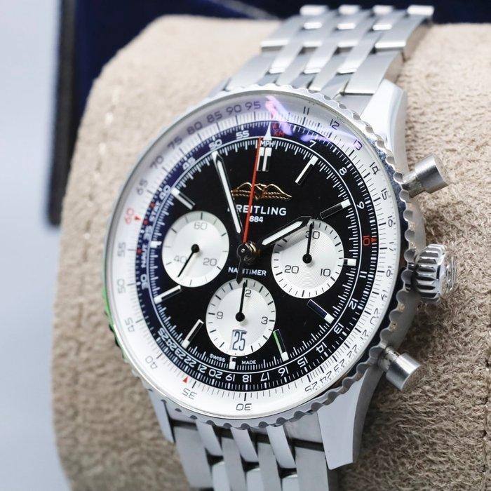 Breitling - Navitimer B01 Chronograph - AB0138 - Heren -, Handtassen en Accessoires, Horloges | Heren