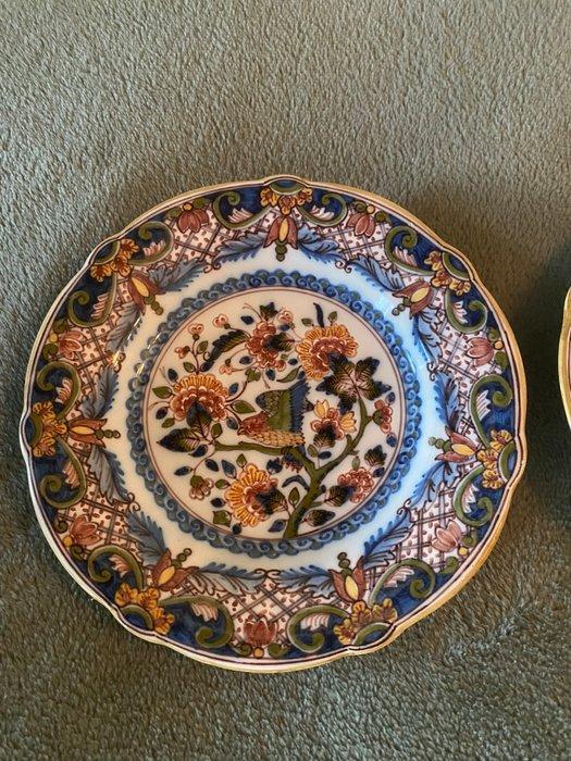 Tichelaar Makkum - Assiette (3) - Sierborden - Faïence -, Antiek en Kunst, Antiek | Glaswerk en Kristal