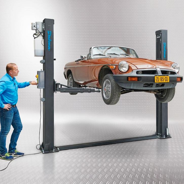 Datona 2 koloms hefbrug - 230V - Datona - Zwart, Auto diversen, Autogereedschap, Ophalen of Verzenden