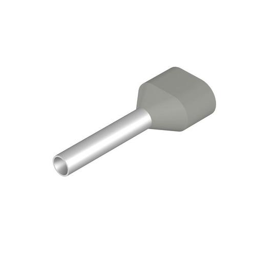 Weidmuller DIN-kleur Adereindhuls - 9004770000 [100 Stuks], Doe-het-zelf en Bouw, Elektriciteit en Kabels, Verzenden