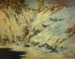 Gustave Courbet (1819-1877), after - Paysage de neige dans