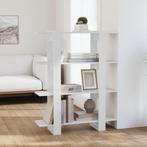 vidaXL Boekenkast/kamerscherm 100x30x123,5 cm wit, Huis en Inrichting, Kasten | Boekenkasten, Verzenden, Nieuw